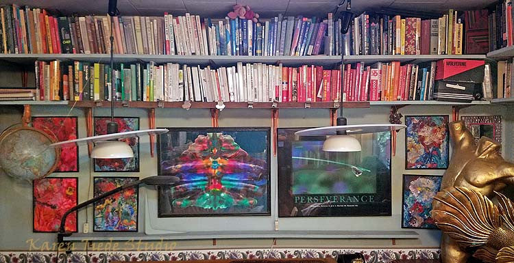 Bohemian Home, Part 2:  Rainbow Books