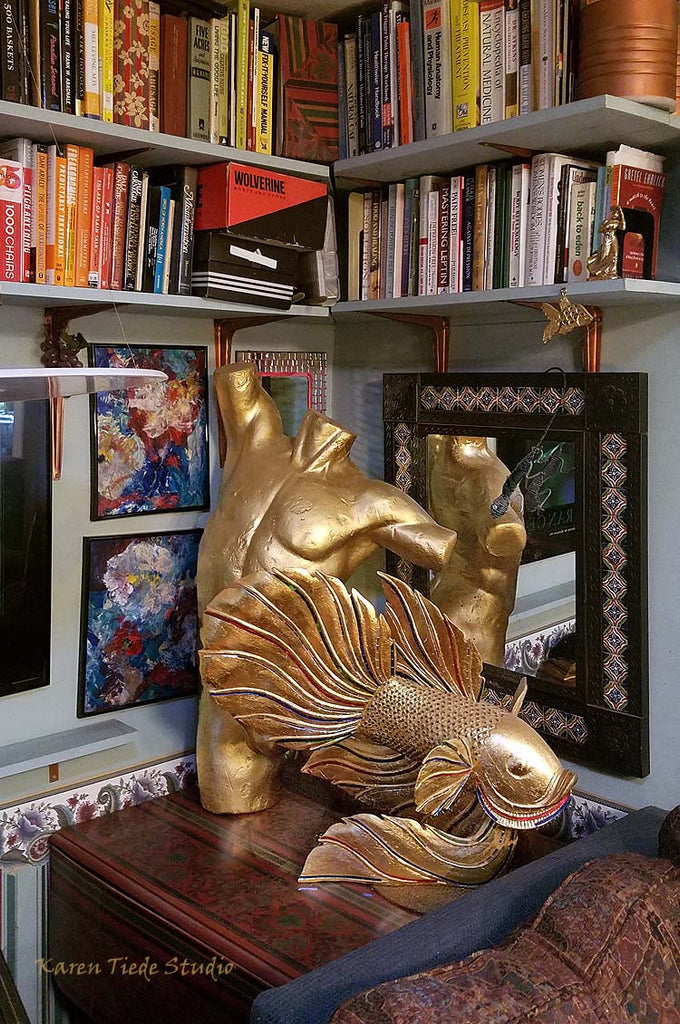 Bohemian Home, Part 3:  Naked Man & the Goldfish