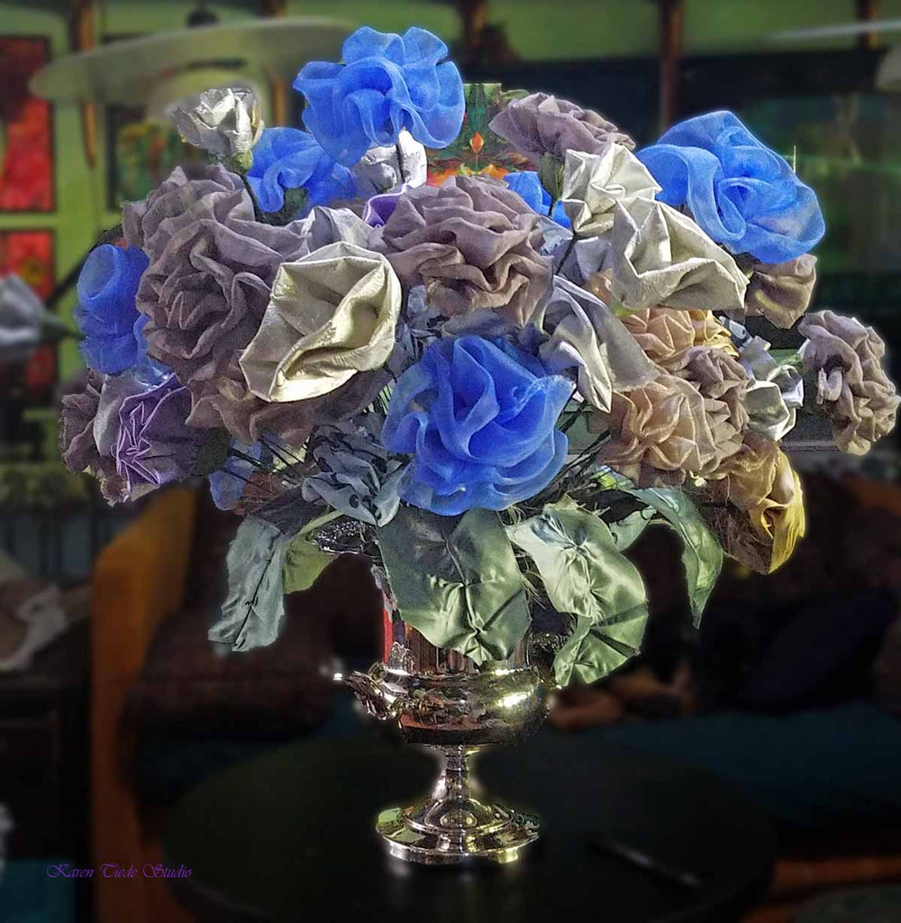 Building Silver Hydrangeas