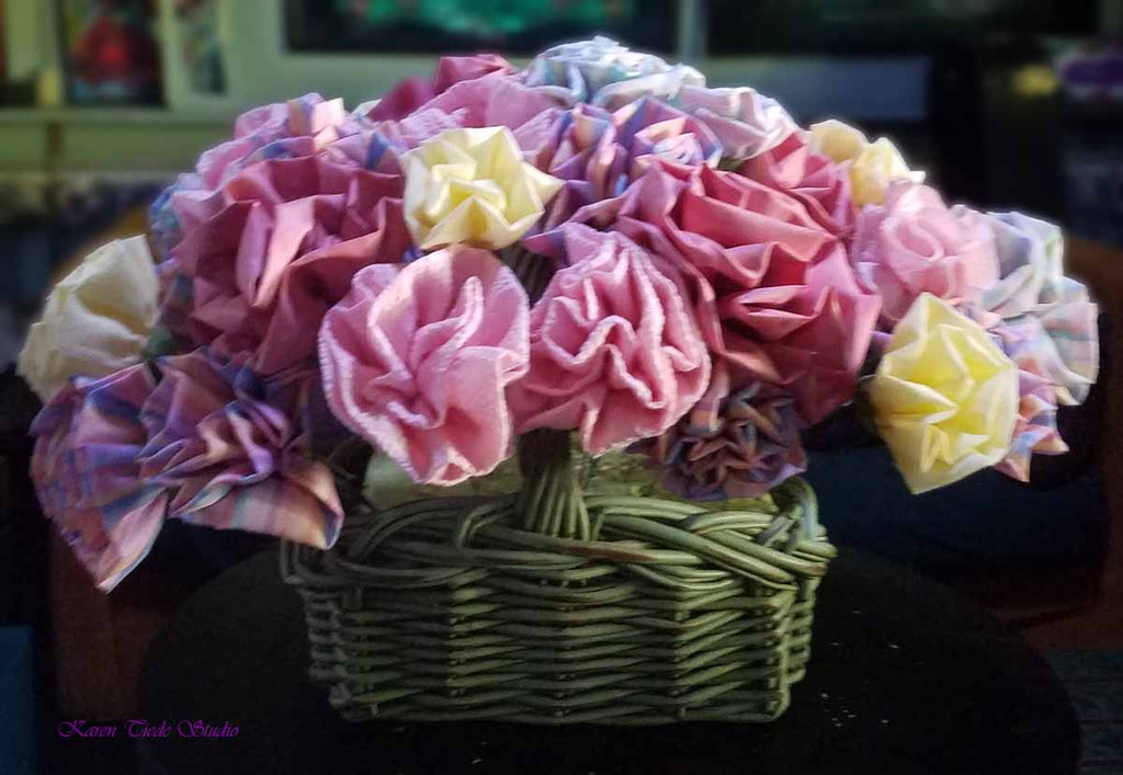 Building Spring Flower Basket