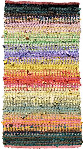 Springtime Woven Rug, 58" x 33" - Woven Rug -  -  Karen Tiede Studio - 1