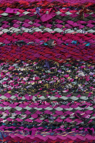 Raspberry, 48" x 30"