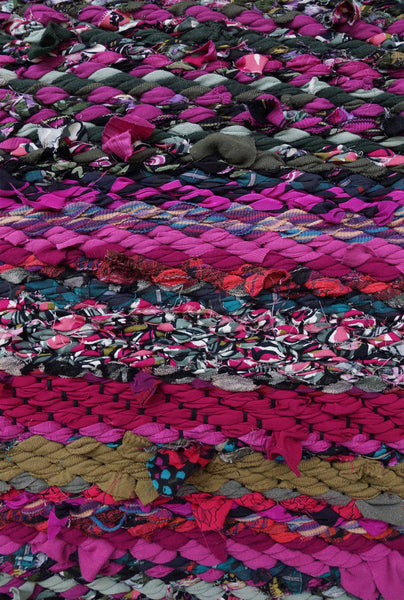 Raspberry, 48" x 30"