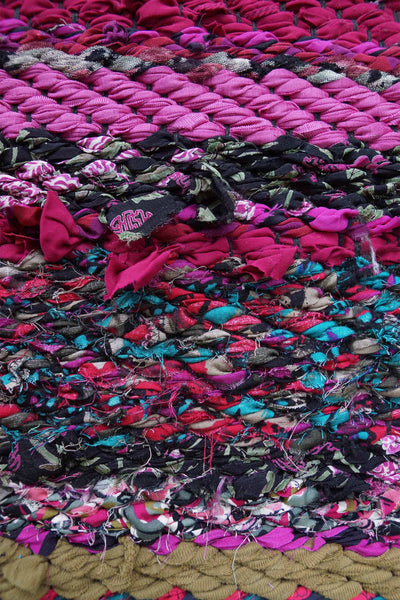 Raspberry, 48" x 30"