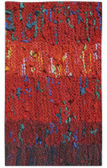 Red Stripes Area Rug - Printed Rug -  -  Karen Tiede Studio - 2