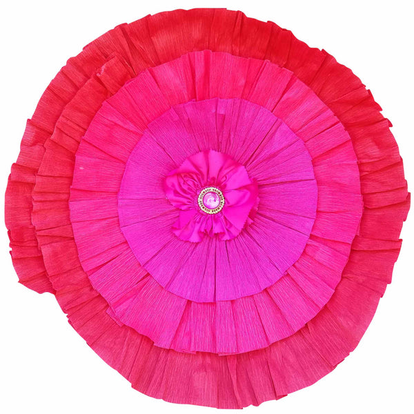 Wall O'Flowers Backdrop: 14 poppies