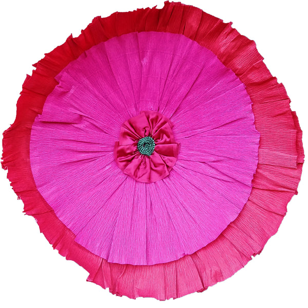 Wall O'Flowers Backdrop: 14 poppies