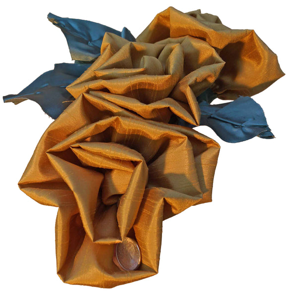 Gold Sateen Roses