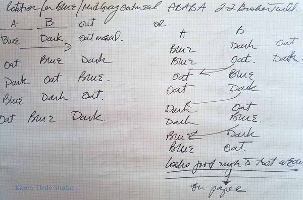 Custom Hand-Woven Rug -  -  -  Karen Tiede Studio - 6