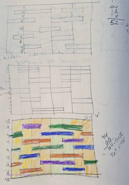 Custom Hand-Knit Rug -  -  -  Karen Tiede Studio - 3