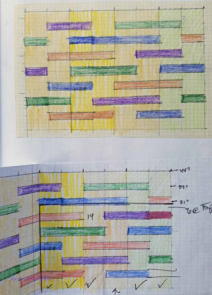 Custom Hand-Knit Rug -  -  -  Karen Tiede Studio - 4