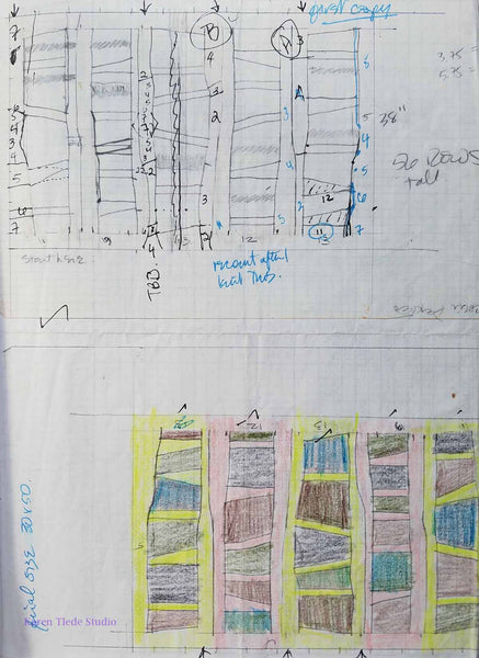 Custom Hand-Knit Rug -  -  -  Karen Tiede Studio - 5