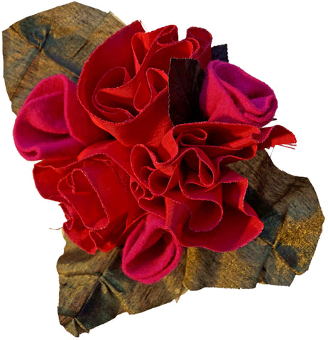 Pink Tulips & Red Carnations