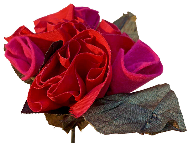 Pink Tulips & Red Carnations