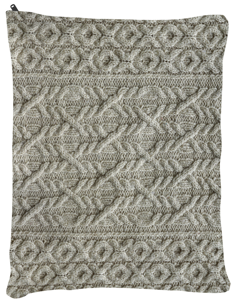 Traveling Cables Dog Bed - Dog Beds - Medium 30" X 40" -  Karen Tiede Studio - 2