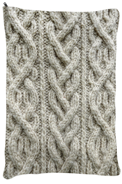 Braided Cable Dog Bed - Dog Beds - Small 18" x 28" -  Karen Tiede Studio - 1