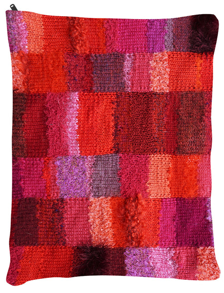 Red Fassett OUTDOOR Dog Bed - Dog Beds - Medium 30" x 40" -  Karen Tiede Studio - 2