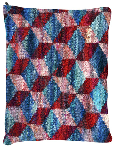 Tumbling Blocks Dog Bed - Dog Beds - Medium 30" x 40" -  Karen Tiede Studio - 2