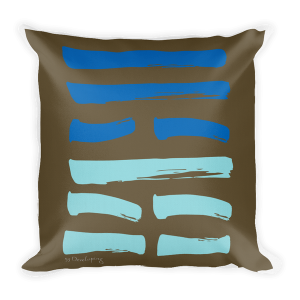 53 Developing Hexagram Throw Pillow