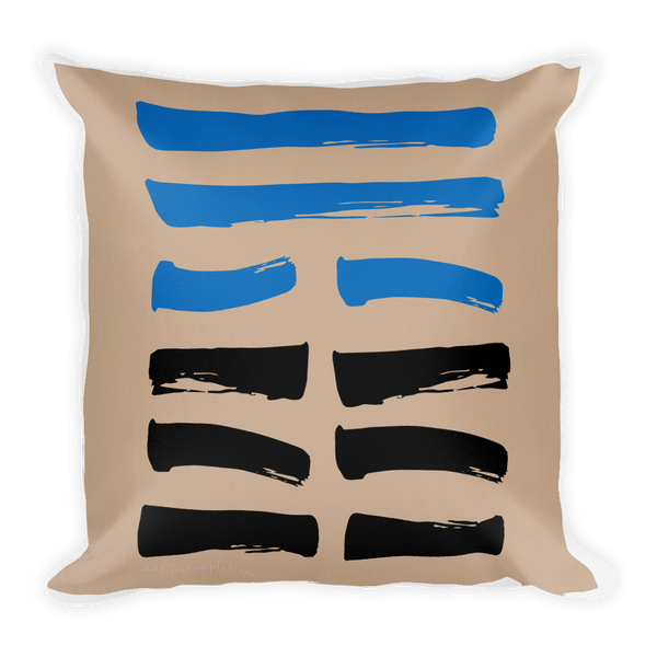 20 Contemplating Hexagram Throw Pillow