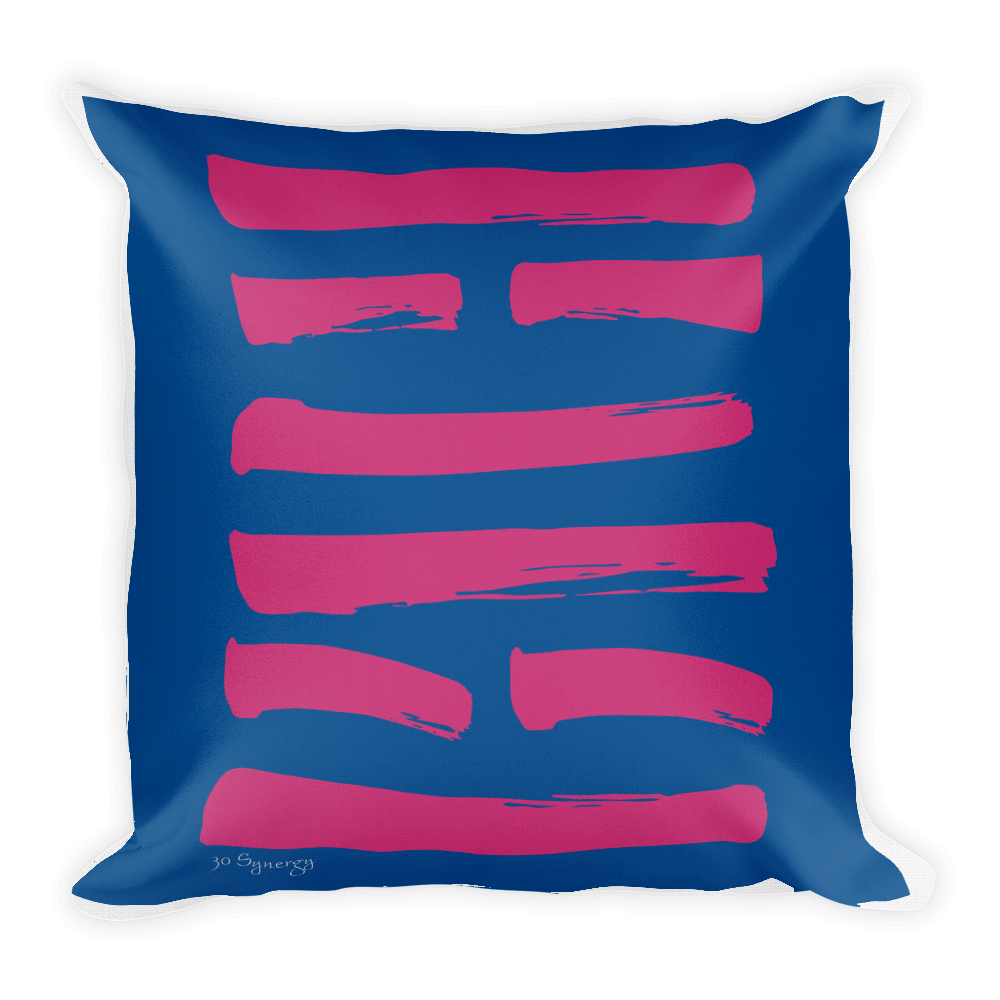 30 Synergy Hexagram Throw Pillow