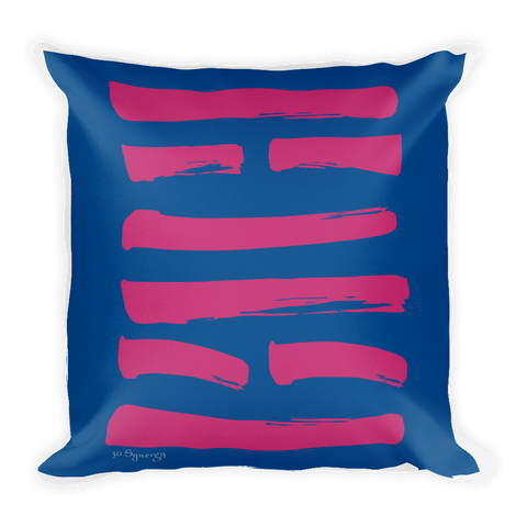 30 Synergy Hexagram Throw Pillow