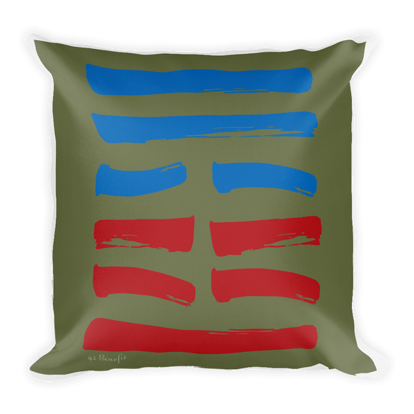 42 Benefit Hexagram Throw Pillow