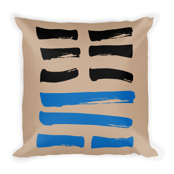 46 Advancement Hexagram Throw Pillow