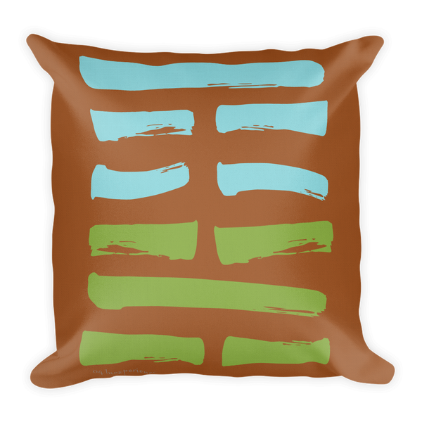 04 Inexperience Hexagram Throw Pillow
