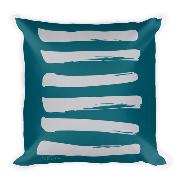 01 The Creative Hexagram Throw Pillow