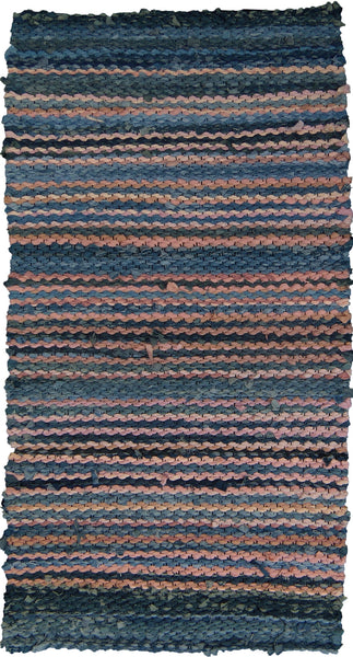 Fibonacci Handwoven Rug, 58" x 33" - Woven Rug -  -  Karen Tiede Studio - 1