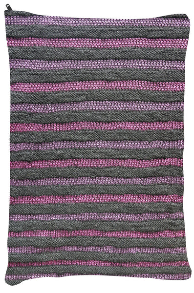 Purple Swirl Dog Bed - Dog Beds - Small 18" x 28" -  Karen Tiede Studio - 3